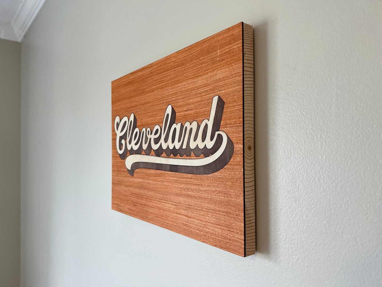 Cleveland Cursive Sign