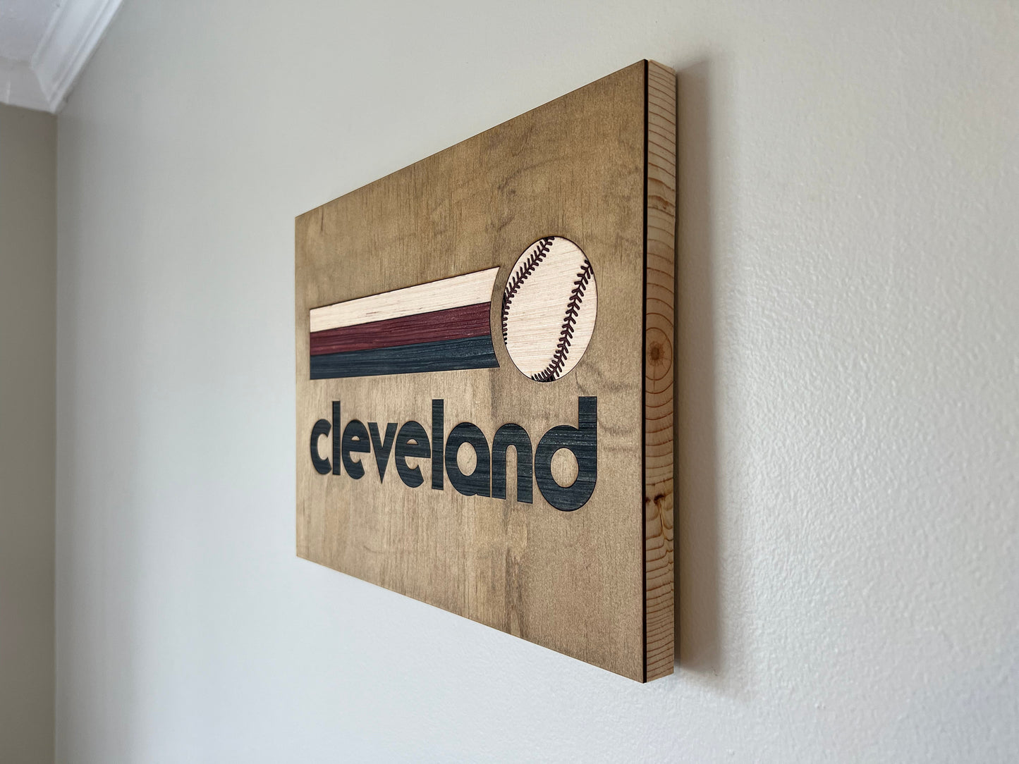 Cleveland Baseball Sign