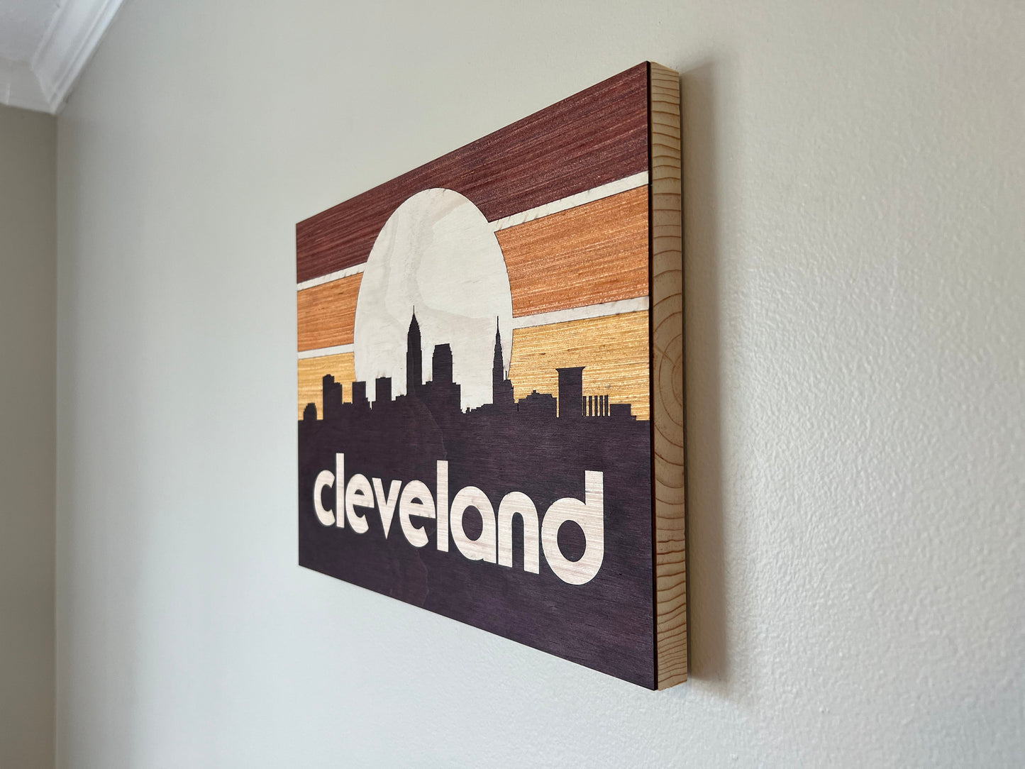 Cleveland Sunset Sign