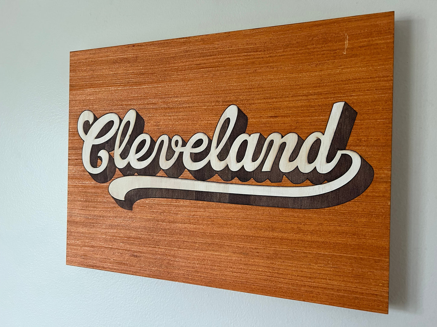 Cleveland Cursive Sign