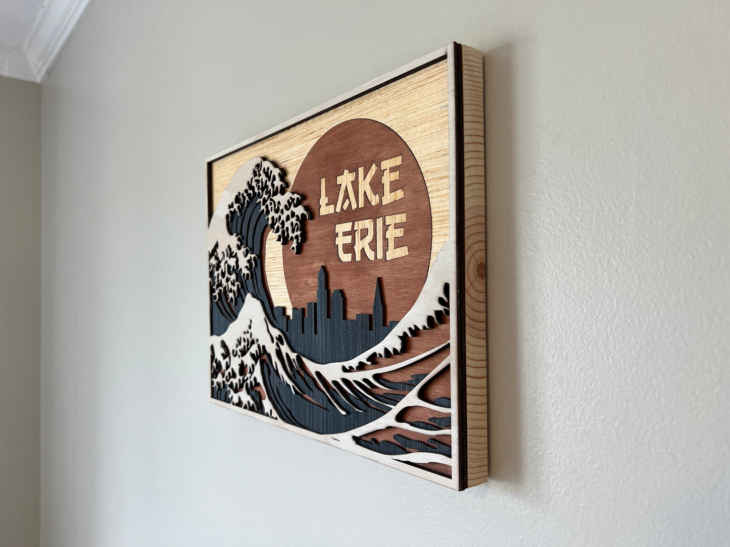 Lake Erie Wave Sign