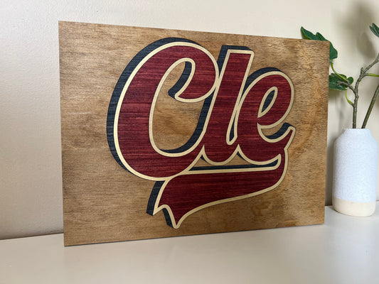 CLE Swash Sign