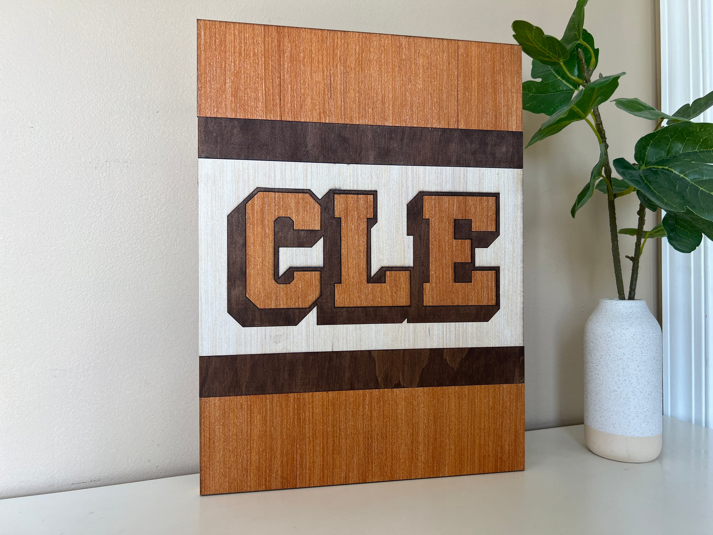 CLE Block Sign