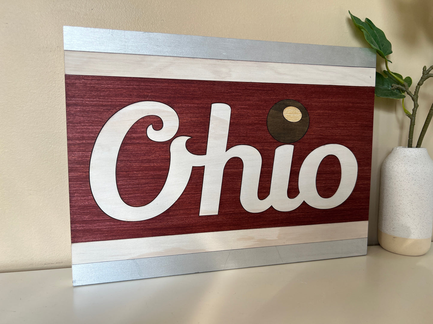 Ohio Script Sign