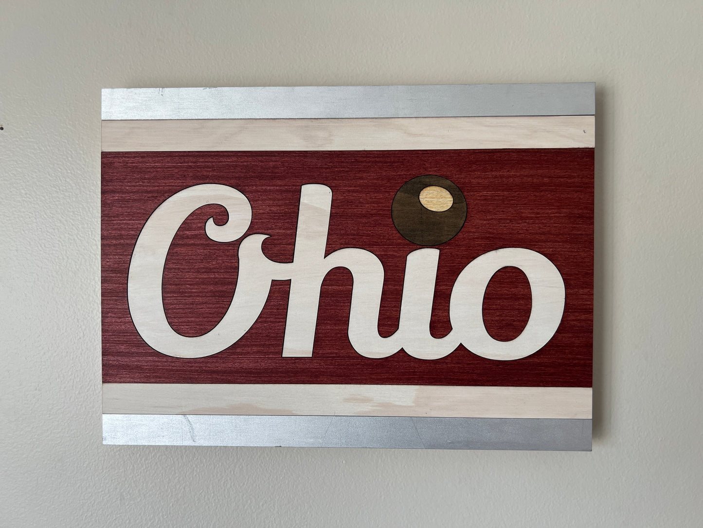 Ohio Script Sign