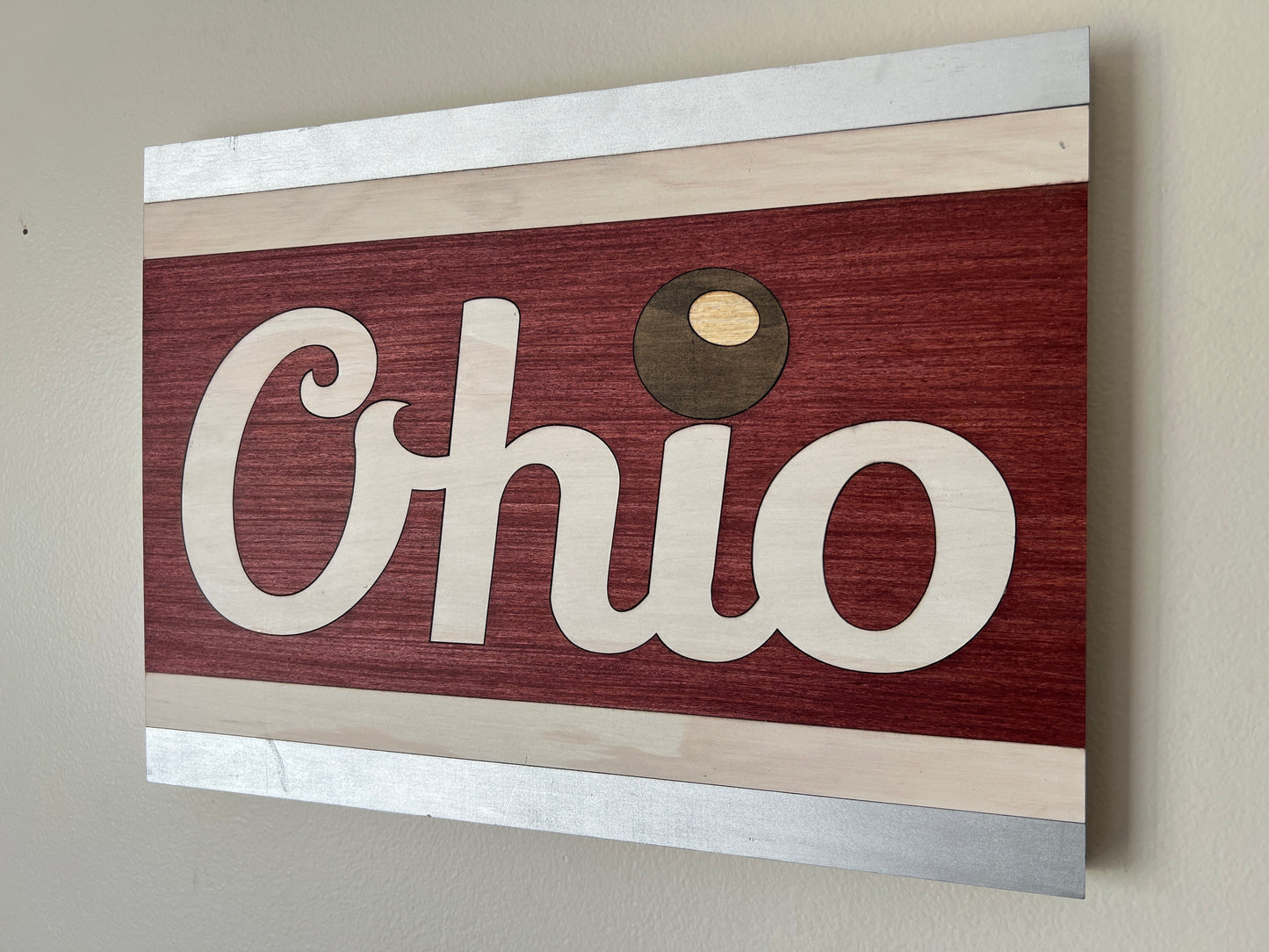 Ohio Script Sign