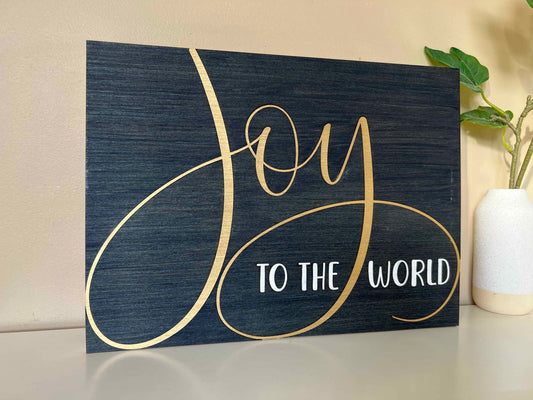 Joy to the World Sign