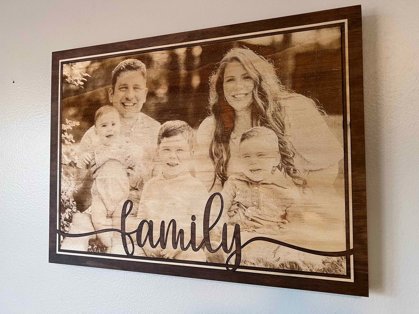 Custom Family Script Portrait