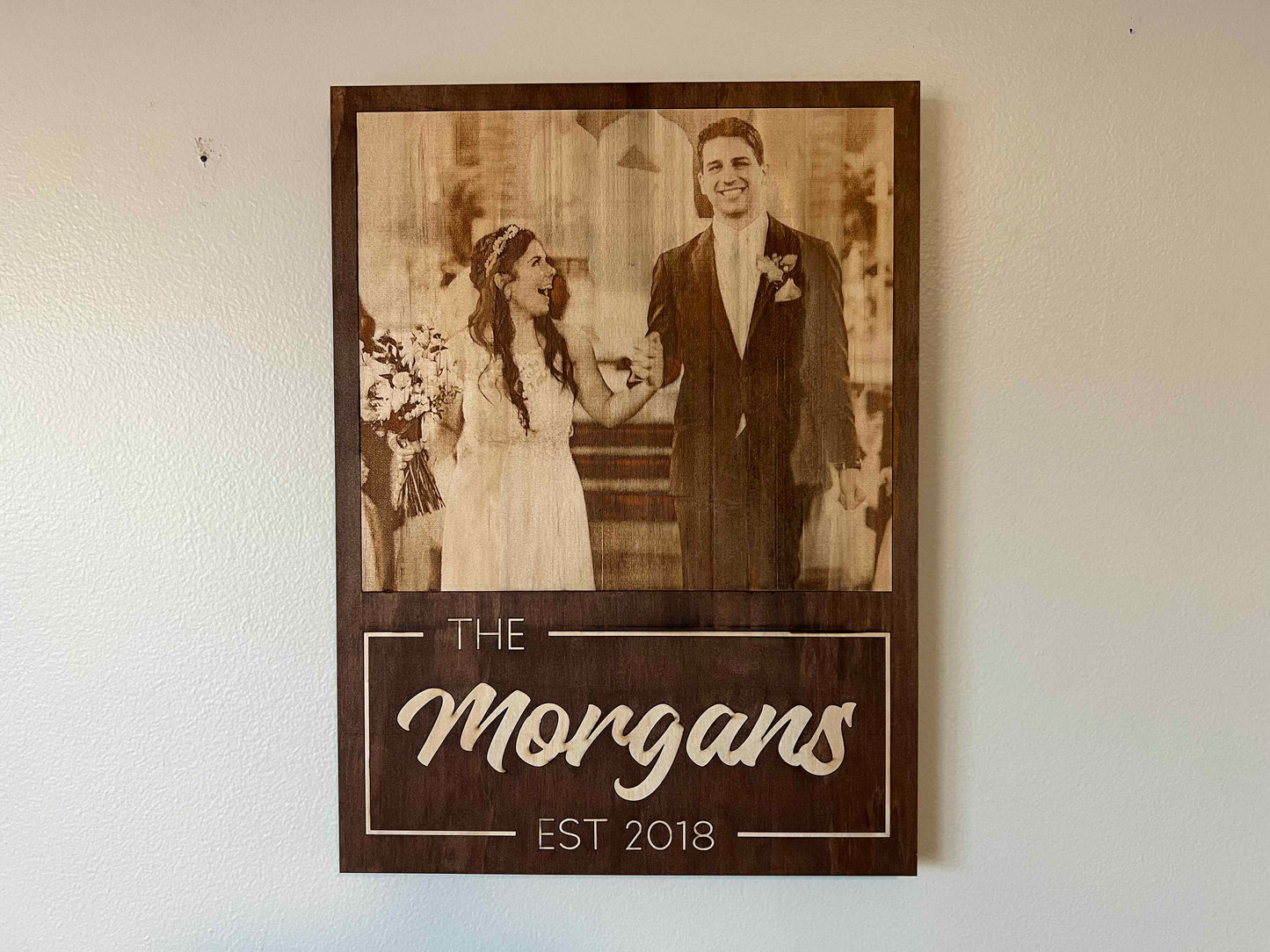 Custom Portrait and Name Sign