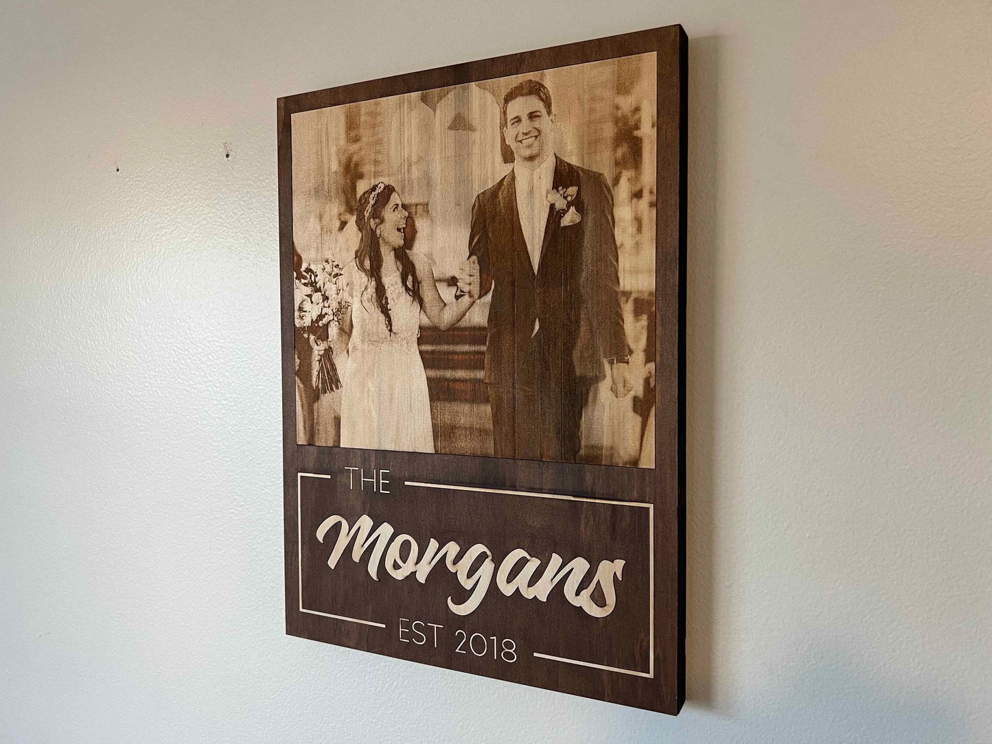 Custom Portrait and Name Sign