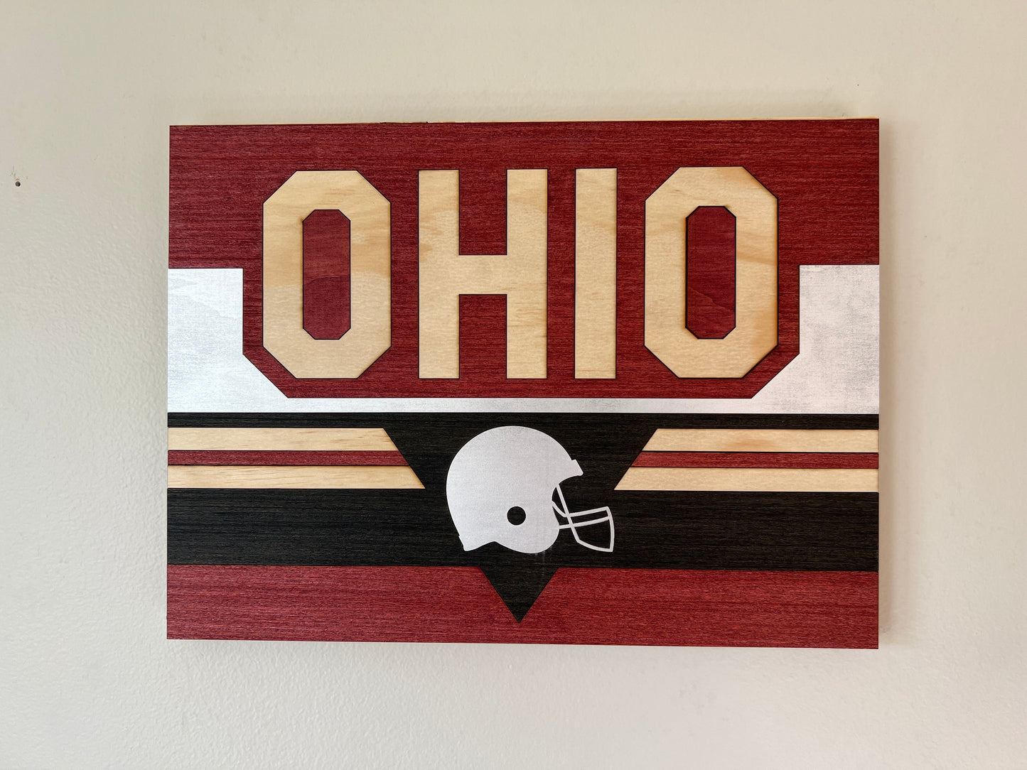 Retro Ohio Football Sign